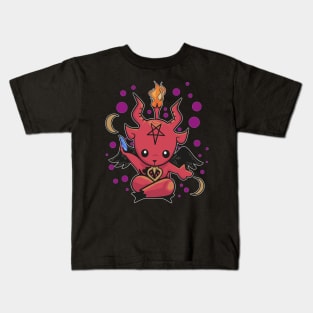 Devil chibi Kids T-Shirt